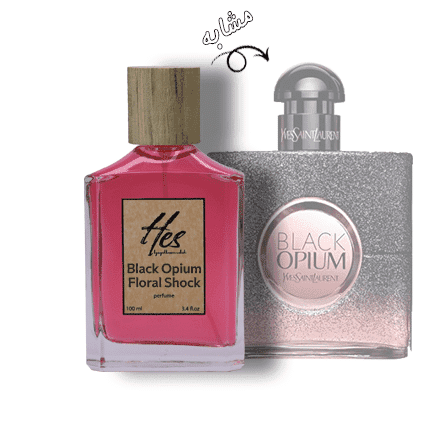 عطر زنانه حِس مدل ایو سن لورن بلک اوپیوم فلورال شوک - hes - YVES SAINT LAURENT - Black Opium Floral Shock - تصویر 2